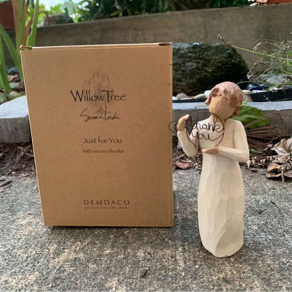 Willow Tree Just For You Sincere Thanks Figurine - Picture 2 of 4